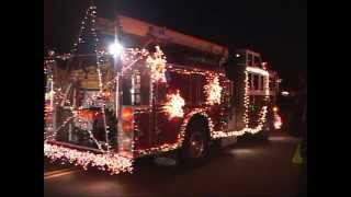 2012 Wallingtonnj Fire Department Holiday Parade part 1 of 4 [upl. by Llerrahs]