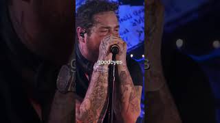 Post Malone  Goodbyes LIVE 😳🔥 [upl. by Abel]