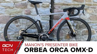 Manon Lloyds Custom Orbea Orca OMXD  GCN Presenters Bike [upl. by Gadmon]