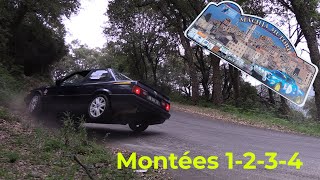 4eme Montée Historique BorgoLuccianaVignale 2024Montées 1234 Show mistakes rally borgo [upl. by Lazaruk948]