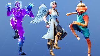 Fortnite All Dances Season 17 Updated to Lazy Shuffle [upl. by Namar]