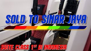 GIIAS 2019 BUS SETARA PESAWAT FIRST CLASS  LAKSANA SR2 SUITES CLASS [upl. by Lluj]