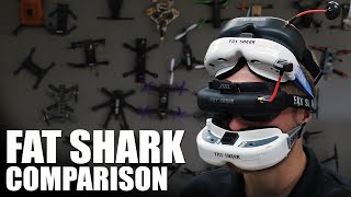 Fat Shark FPV Goggle Comparison  Flite Test [upl. by Aerdnaxela]