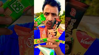 yummy 😋 Parle G biscuit 🍪 aur Barone chocolate 🍫patanjlicreambiscuit5050shortviralshortfeed [upl. by Eisned]