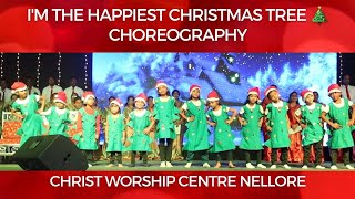 quot Im the happiest Christmas Tree quot 🎄✨️🤶⭐️  Sunday School Kids  Christ Worship Centre Nellore [upl. by Lundeen]