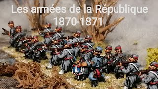 FPW  FrancoPrussian War 15mm French Republican Armies 187071 [upl. by Acireit]