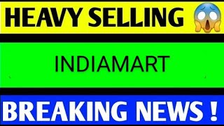 indiamart share latest news today indiamart share analysis indiamart share target [upl. by Julianne]