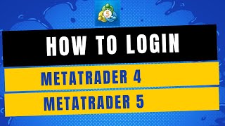 How to Downloadlogin in mt4 amp mt5 [upl. by Brade]