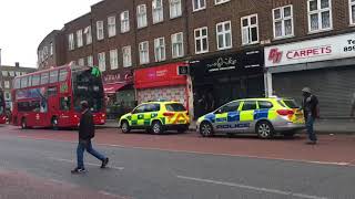 Scene of a stabbing in London Road Barking [upl. by Sudaorb]