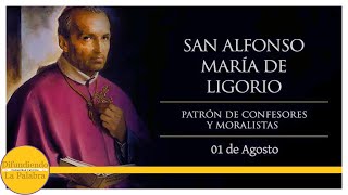 ✝️ El Santo Del Día De Hoy 1 de Agosto ✝️ San Alfonso María de Ligorio ​✝️ difundiendolapalabra [upl. by Alleiram]