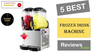 ✅ Best Commercial Frozen Drink Machine in 2023 🍳 Top 5 Tested Buying Guide [upl. by Ahsinad]