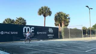 Cody Benton Tennis From Mardy Fish PreQualifying Final 2024 [upl. by Hook]