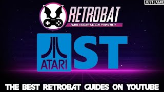 Retrobat ☆ Atari STHatari Emulator Setup Guide retrobat atarist emulator [upl. by Joletta61]