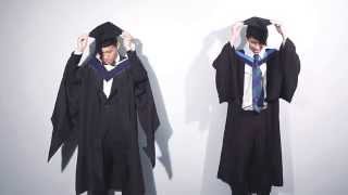 Academic Dress for Graduation Gentlemen Version [upl. by Anelet]