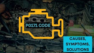 How to Fix a P0171 Code Causes Symptoms Solutions [upl. by Bowden]