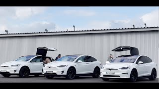 Tesla X P100D vs Dual motor performance vs Plaid Що краще [upl. by Azile]