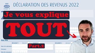 DECLARATION REVENUS 2023  on vous explique tous les formulaires 2 [upl. by Gannon]