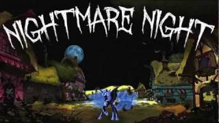 Nightmare Night  Full RockMetal Version with lyrics [upl. by Zippora]