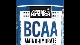 APPLIED NUTRITION amino hydrate Bcaa review [upl. by Buhler122]