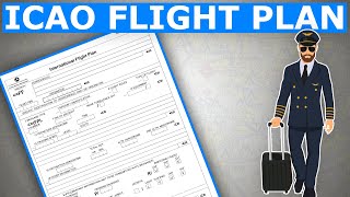 How To Fill ICAO Flight Plan [upl. by Assirral]