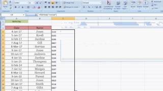 How to Sort Dates By Month and Day Only on Excel [upl. by Everick586]