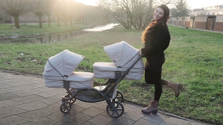 EERSTE WANDELING MET TWEELING  BABY VLOG 66 [upl. by Gombach590]