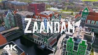 ZAANDAM Amsterdam 🇳🇱 Drone Aerial 4K 2024  North Holland Netherlands Nederland [upl. by Lleunamme]