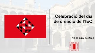 Celebració del dia de creació de lIEC [upl. by Iclek]