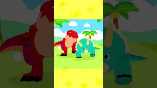 💥 TRex vs Triceratops 💥  Lagu Anak  Cheetahboo [upl. by Florentia155]