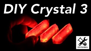 How to Grow Crystal at Home 3  potassium ferricyanide [upl. by Aneetsirhc]