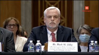 Mark W Libby Confirmed as US Ambassador to Azerbaijan  Testimony Highlights [upl. by Avlasor]