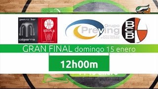 Final Copa Extremadura 2017 ADEPLA Gastrobar Cáparra  Grupo Preving BCB [upl. by Montano]