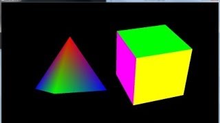 C OpenGL Tutorial 5  Rendering 3D Shapes [upl. by Ennalyrehc]