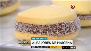 Receta dulce Alfajores de maicena [upl. by Eelirol]