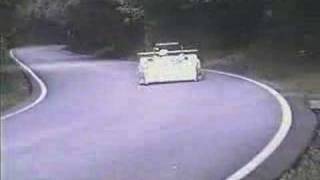 Car Hits Deer Sends Deer Flying [upl. by Oiled]