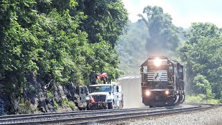 Railfanning emsworth and homestead Pa [upl. by Angy440]