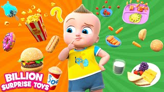 Comer delicioso y saludable todos los días  Kids Healthy Habits Nursery Songs [upl. by Aicram]