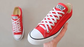 HOW TO DIAMOND LACE CONVERSE BEST WAY [upl. by Leen]