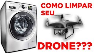 Como limpar seu drone de maneira correta [upl. by Ulrick]