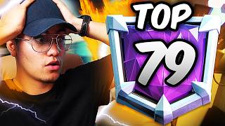 LLEGUÉ al TOP 79 del MUNDO con Mazo SABUESO de LAVA Clash Royale  YoSoyRick [upl. by Arhsub]