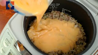 Rice Cooker Japanese Fried Rice Recipe [upl. by Narf52]