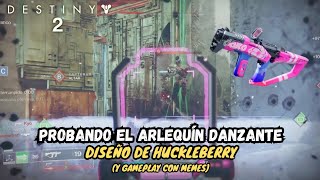 Arlequín Danzante  Diseño de Huckleberry  Comparación y gameplay  Destiny 2 [upl. by Benita]