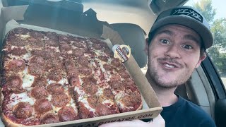 Donatos Bakery Crust Pizza Review [upl. by Haugen]