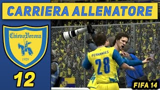 FINALE DI STAGIONE 12 CARRIERA ALLENATORE CHIEVO ★ FIFA 14 Gameplay ITA [upl. by Sehcaep599]