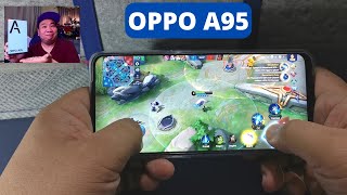 OPPO A95 GAMING TEST  MOBILE LEGENDS [upl. by Akel386]