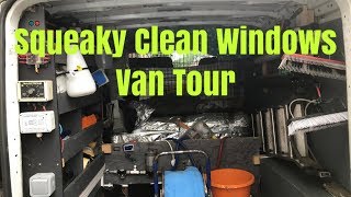 My DIY Window Cleaning Van Setup [upl. by Adnorahc]