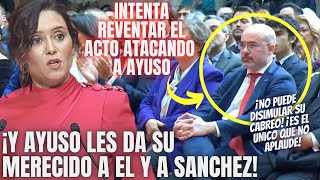 El DELEGADO de SÁNCHEZ intenta REVENTAR el ACTO de la CONSTITUCIÓN a AYUSO 😂¡Y SALE ESCALDADO😂 [upl. by Quincey]