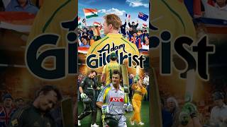 The Legend Adam Gilchrist  gilchrist cricketaustralia viral cricket [upl. by Rhianna]