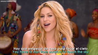 Shakira  Waka Waka Esto es África  Lyrics  Español  Video Oficial [upl. by Xantha995]