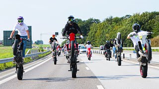 2400 Dirtbikes Takes Over The Streets [upl. by Adin720]